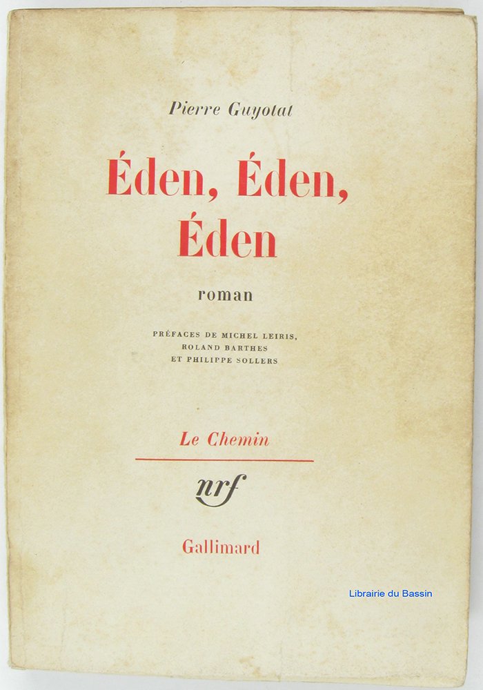 Éden, Éden, Éden 9782070270651