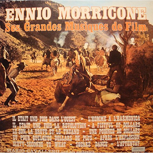 MARIO CAVALLERO grandes musiques de film ENNIO MORRICONE LP Musidisc
