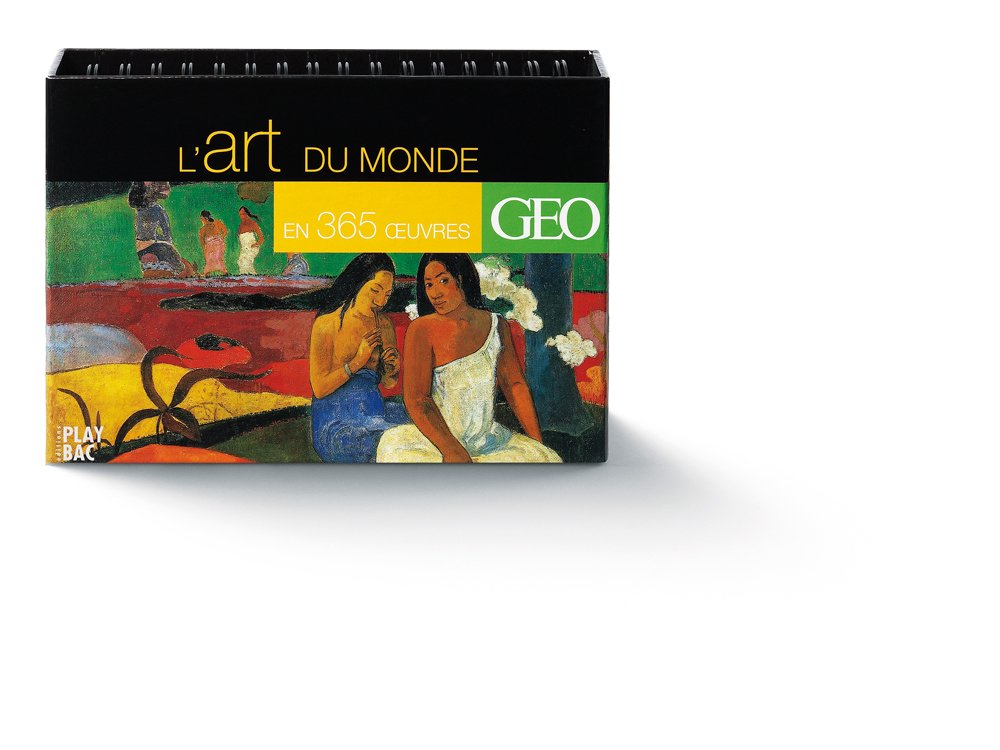 Le tour du monde en 365 oeuvres d'art (Calendrier) 9782842035631