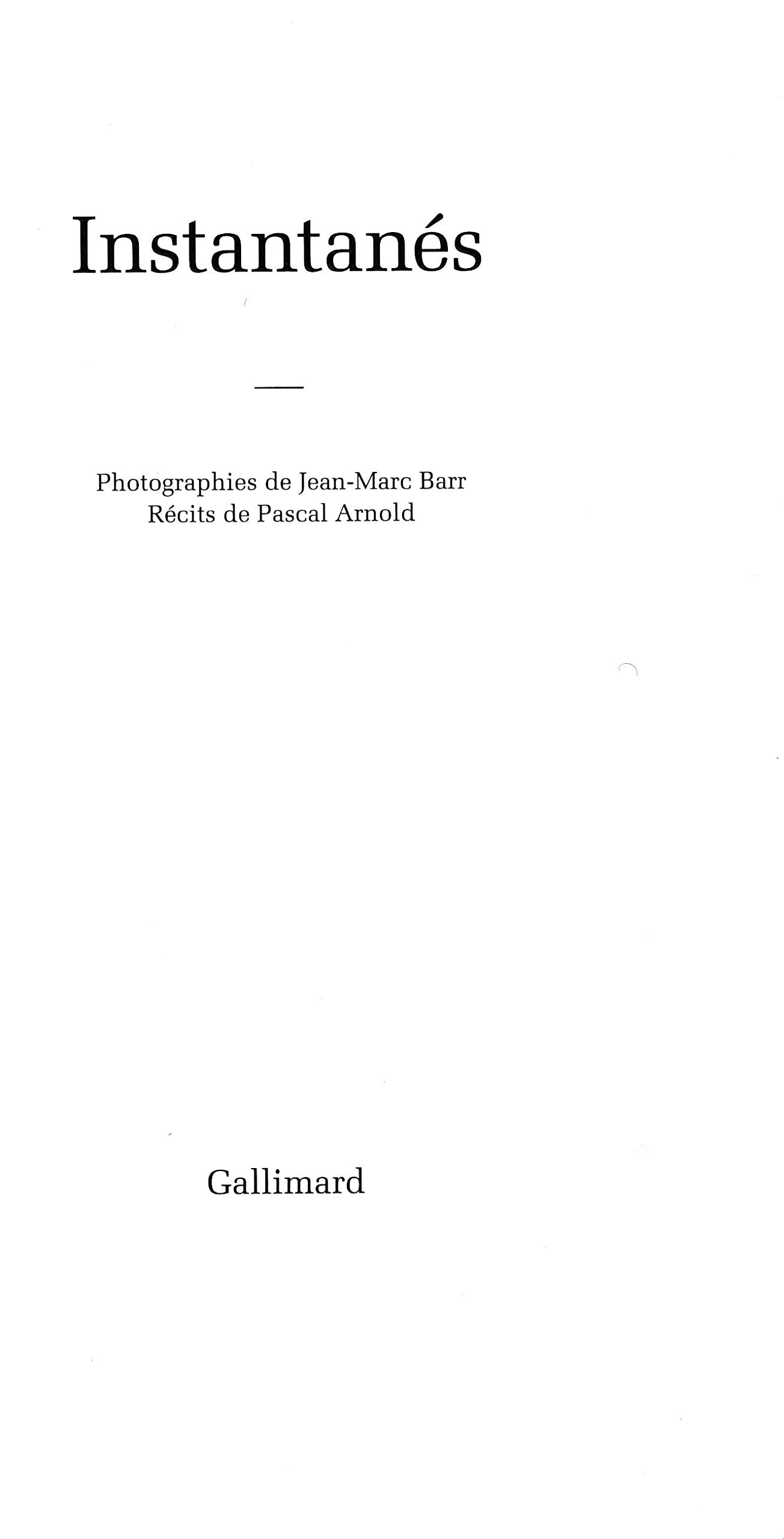 Instantanés 9782742426003