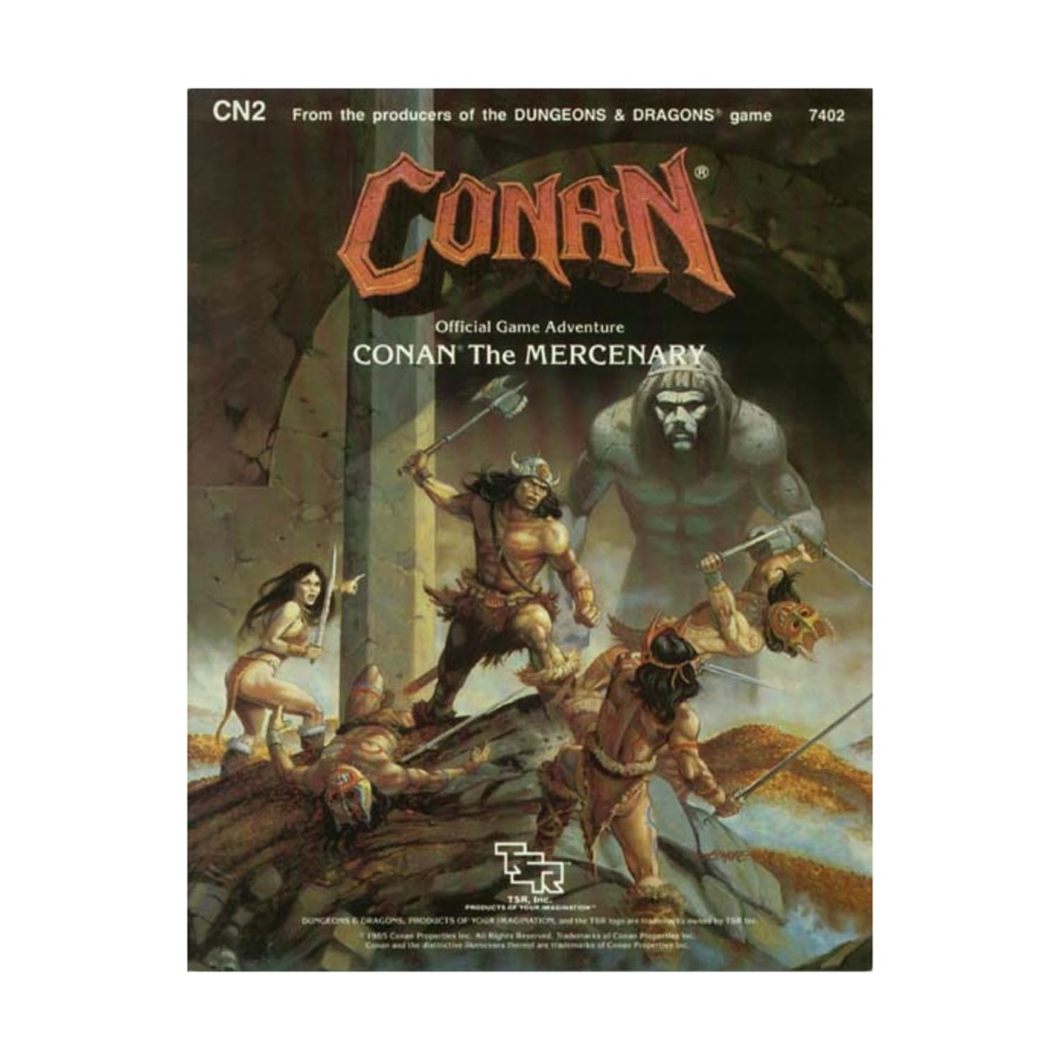 Conan the Mercenary: Module Cn2 (Conan Game Adventure) 9780880382335