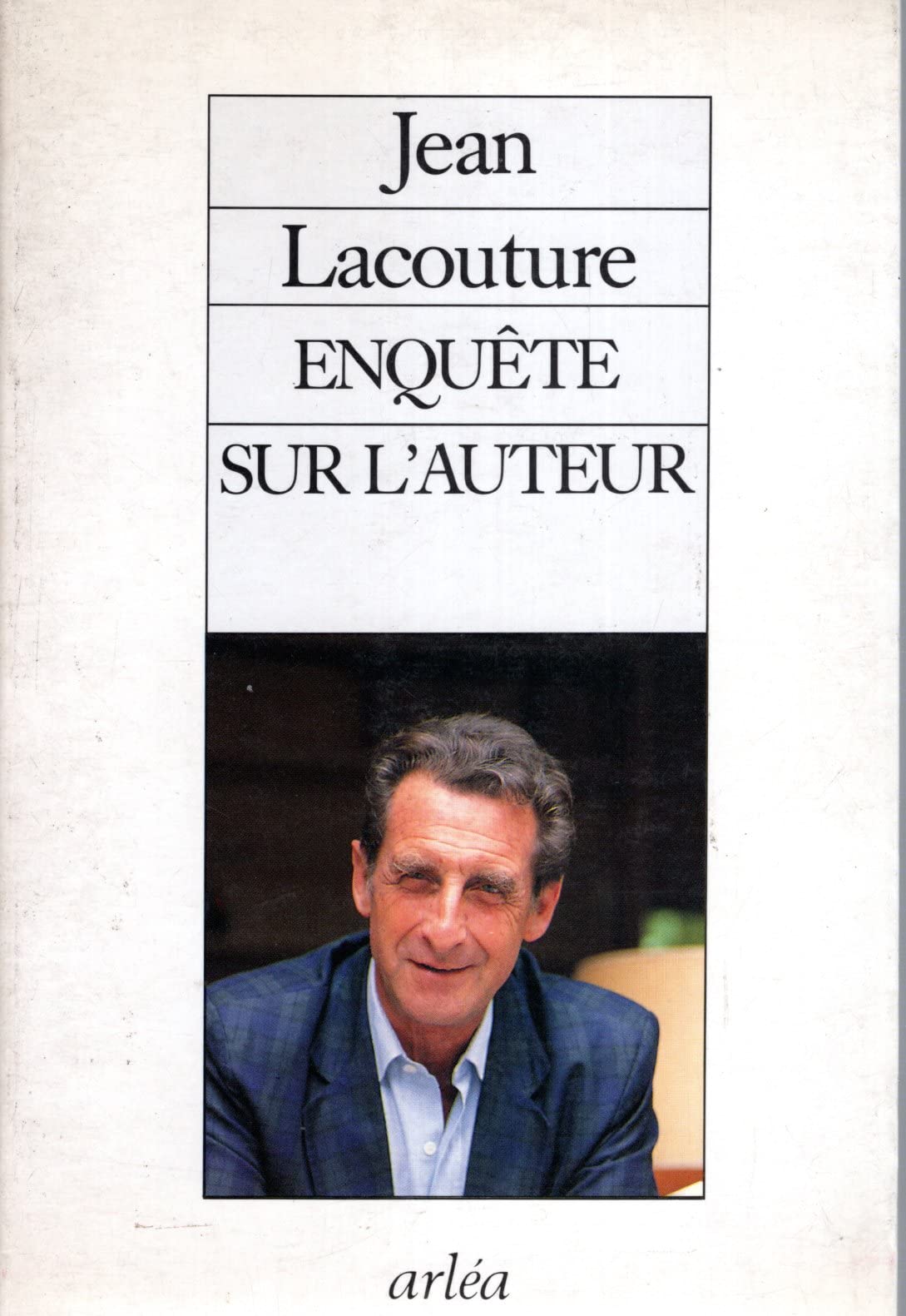 Enquete Sur L'Auteur. Reponse Tardive A Andre Malraux Sur Quelques Questions Relatives A La Condition De Journaliste 9782869590618