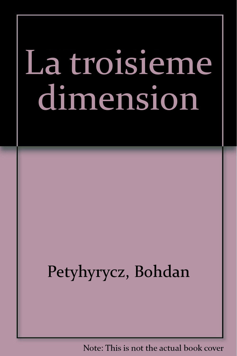3e dimension: Il faut le voir pour le croire ! 9782910635077
