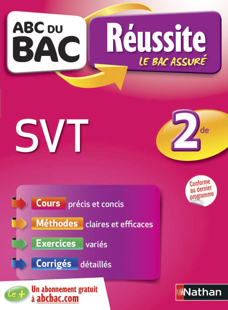ABC du BAC Réussite SVT 2de - Ancien programme - Voir nouvelle édition ↓ 9782091892016
