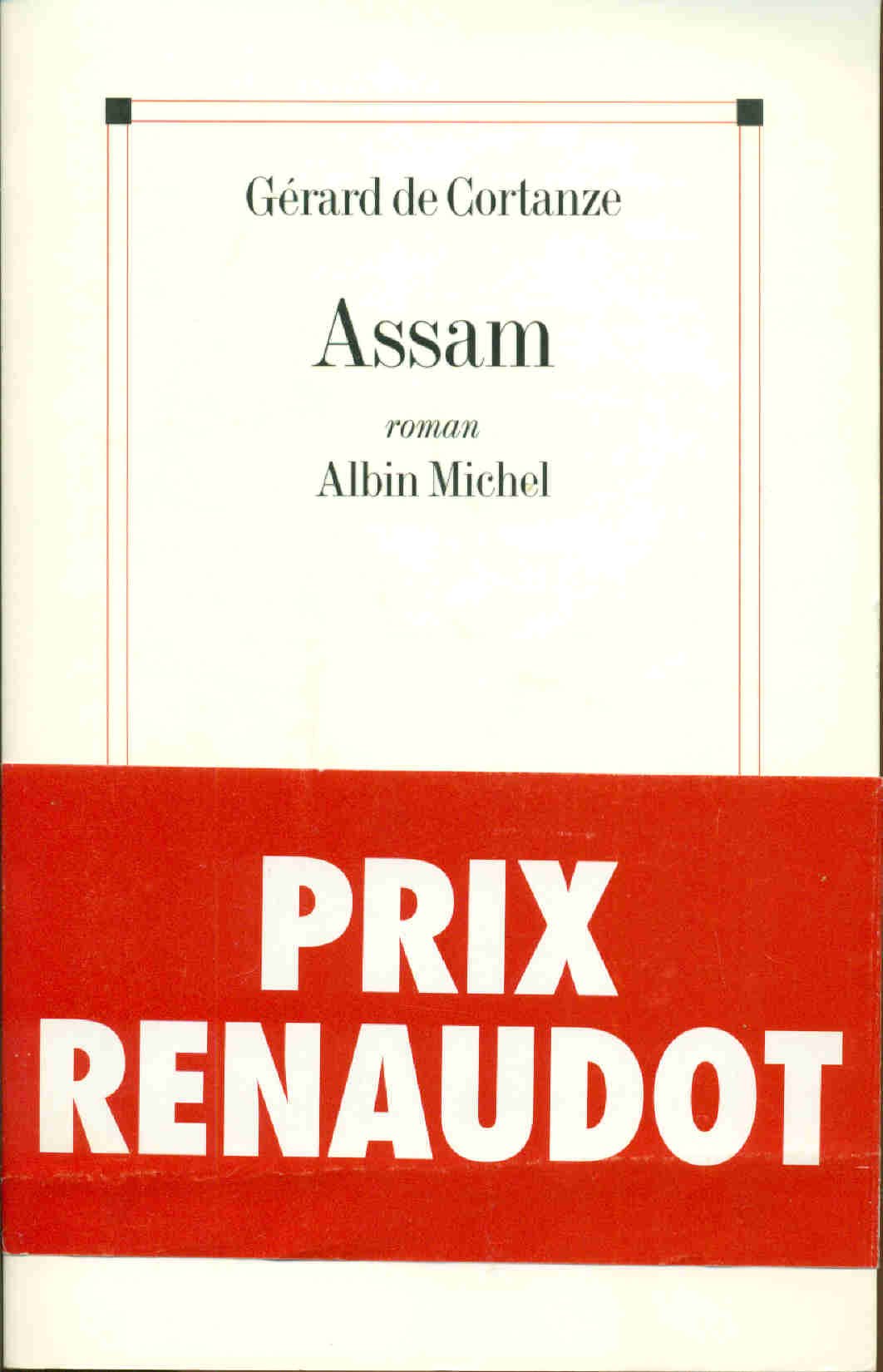 Assam - Prix Renaudot 2002 9782226133939