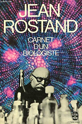 Carnet d' un biologiste