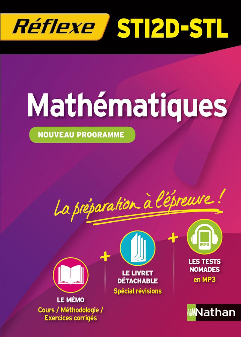 Mathématiques - Bacs STI2D/ STL 9782091628639