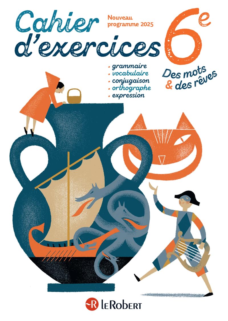Français 6e - Des mots & des rêves - Cahier d'exercices - élève (édition 2025) 9782321020950
