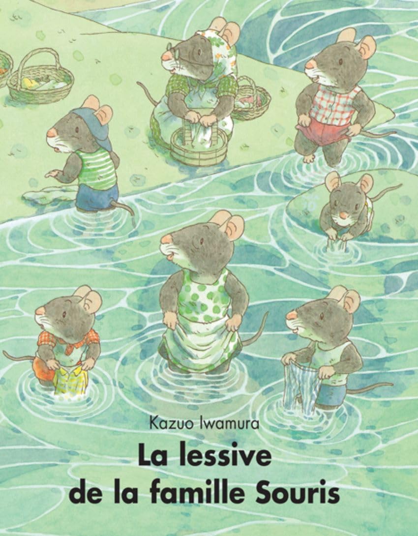 La lessive de la famille Souris 9782211015325