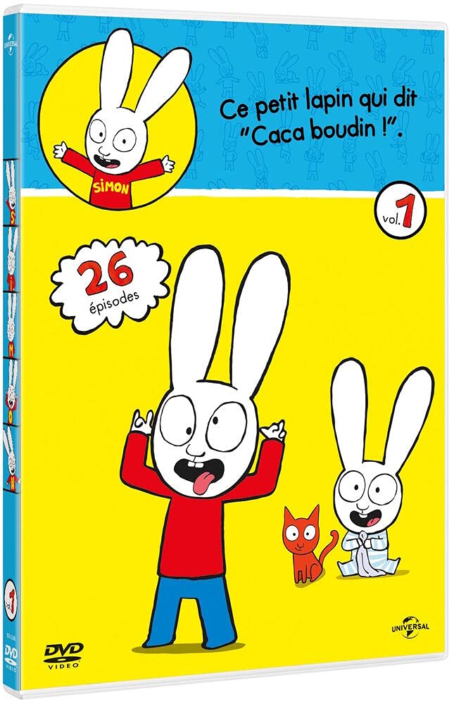 Simon - Vol. 1 : Ce petit lapin qui dit "Caca Boudin !". 5053083143237