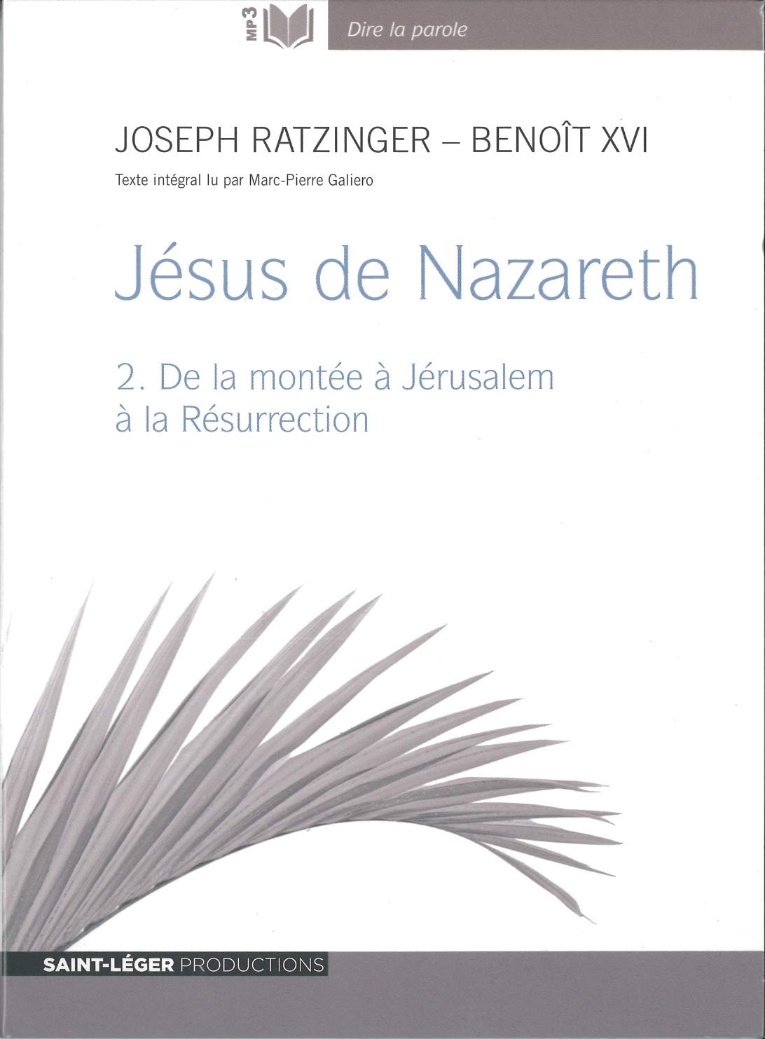 Jésus de nazareth version MP3 intégrale Tome 2 9782365470018