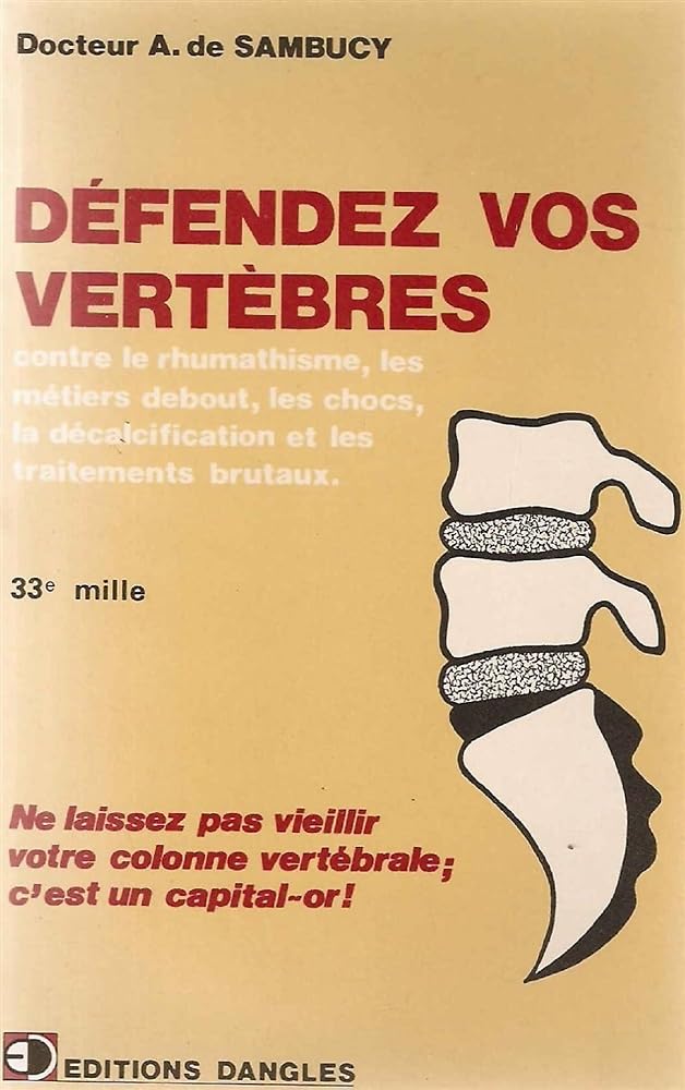 Défendez vos vertèbres 9782703300496