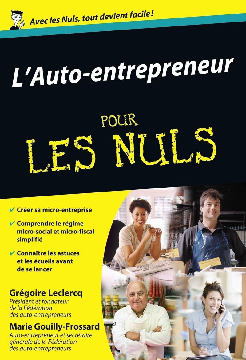 L'Auto-entrepreneur pour les nuls 9782754020251