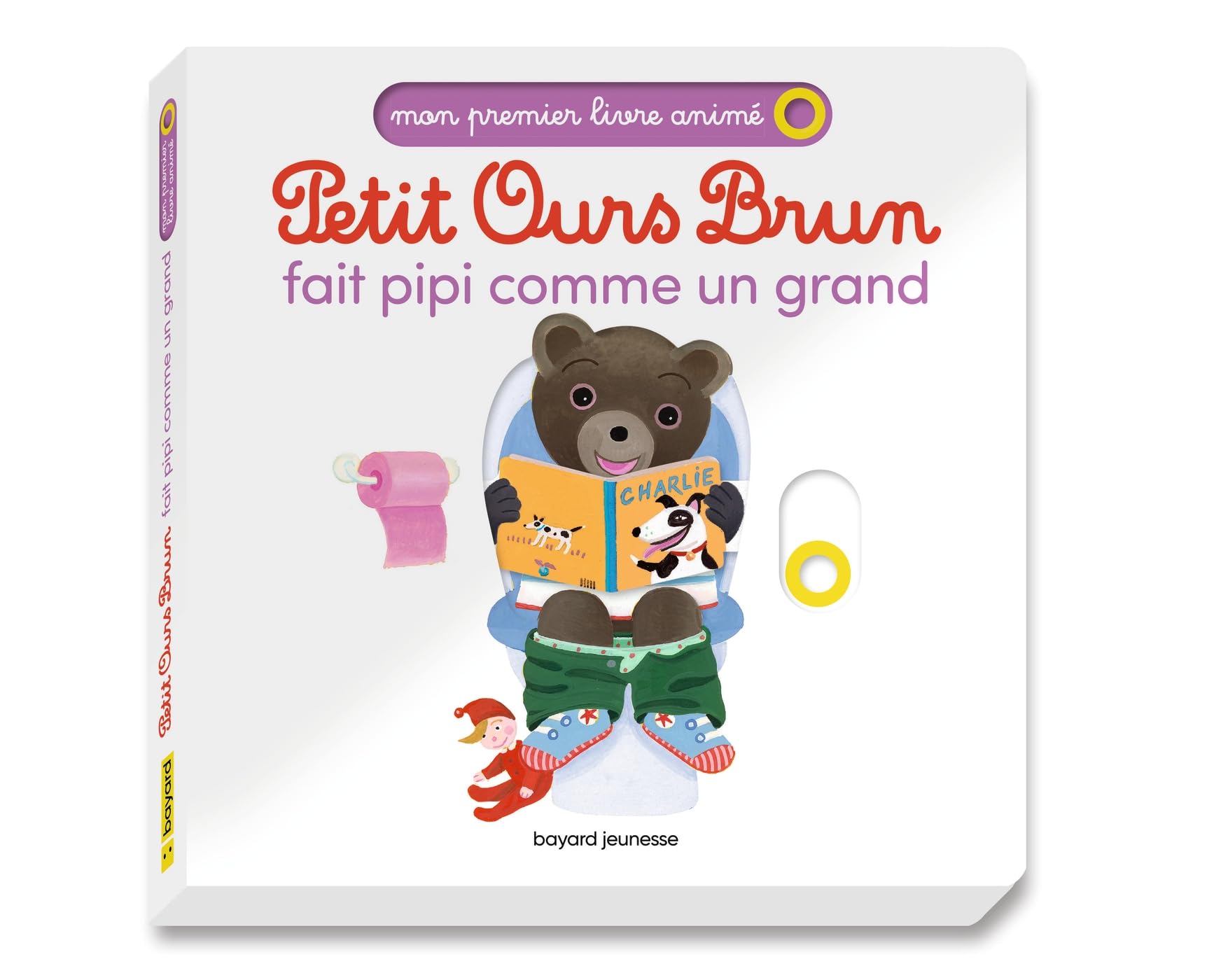 Petit Ours Brun fait pipi comme un grand - Mon premier livre animé 9791036327087