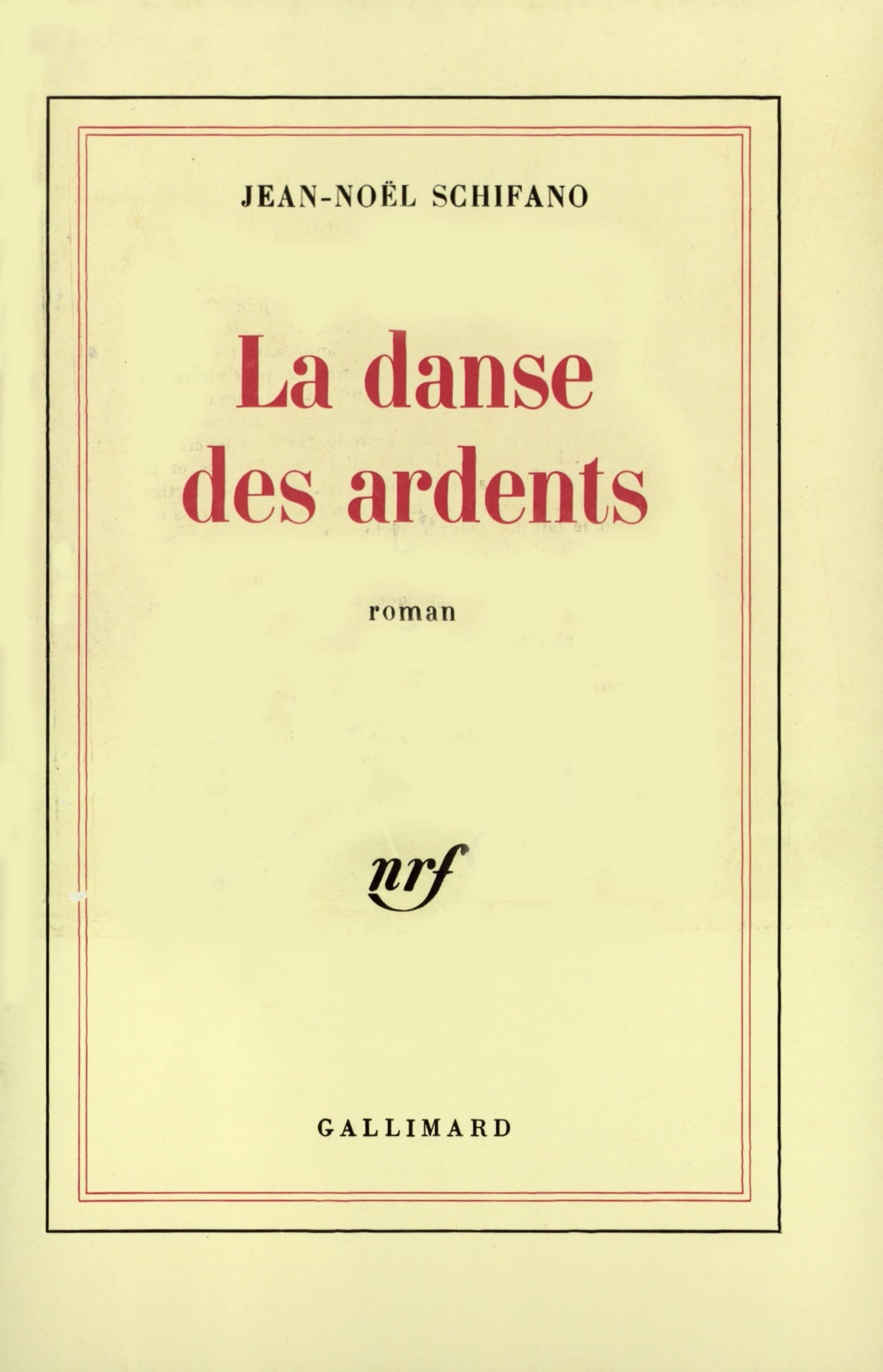 La Danse des ardents 9782070706518