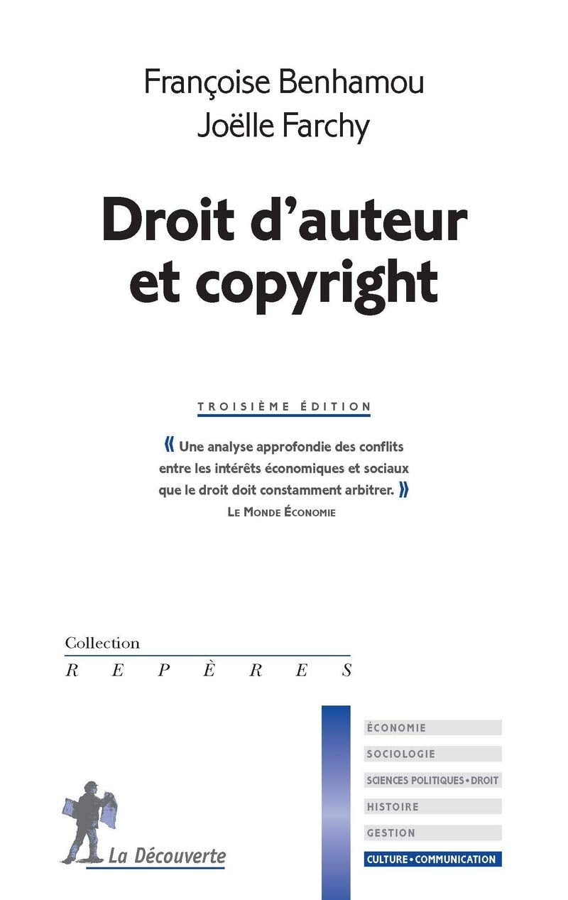 Droit d'auteur et copyright 9782707182784