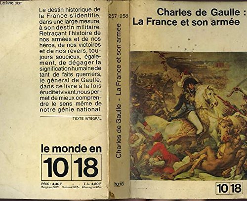 LA FRANCE ET SON ARMEE.