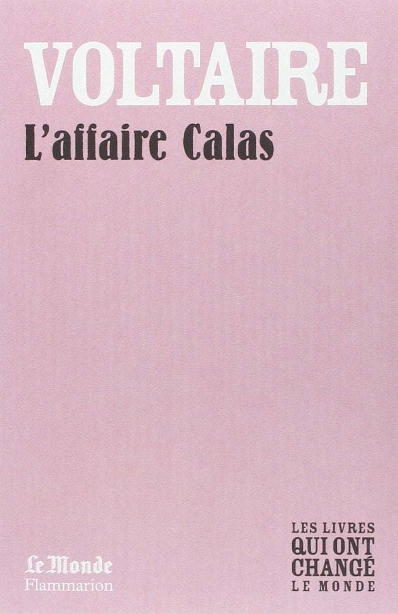 L'AFFAIRE CALAS (MONDE) 9782081226913