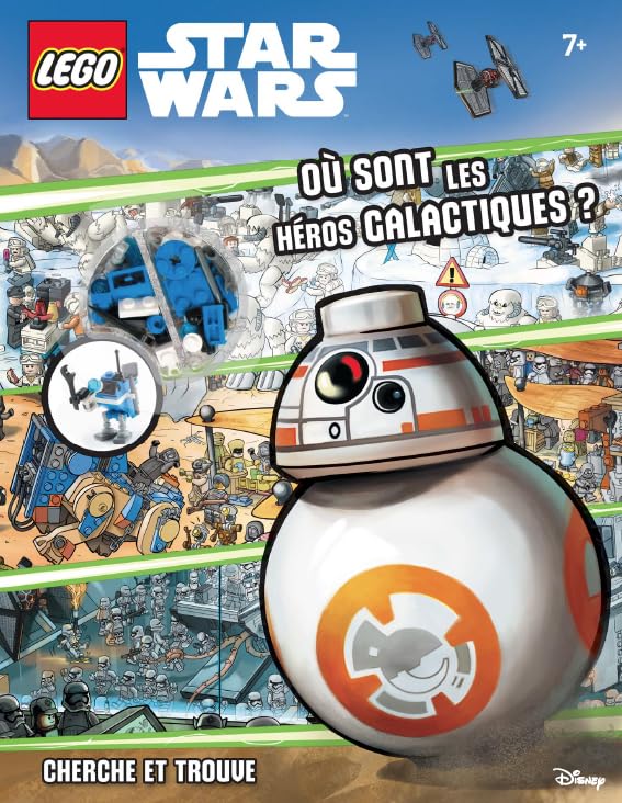 LEGO STAR WARS CHERCHE ET TROUVE, OU SONT LES HEROS GALACTIQUES ? 9782374930640