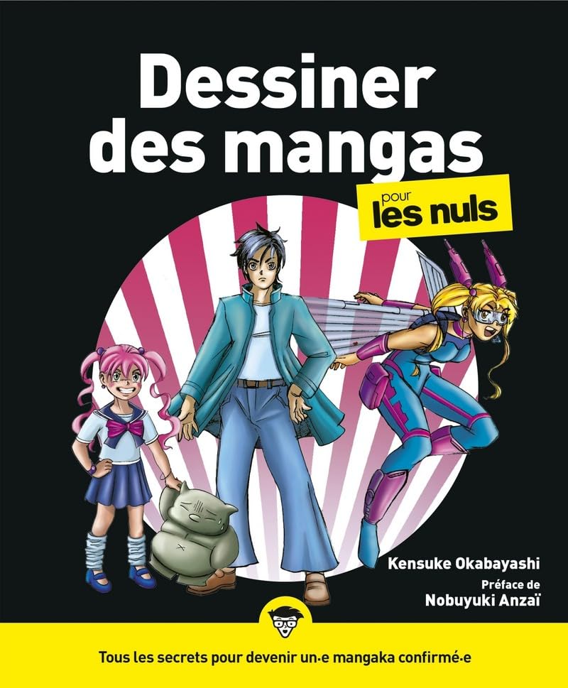 Dessiner des mangas pour les nuls NE 9782412055939