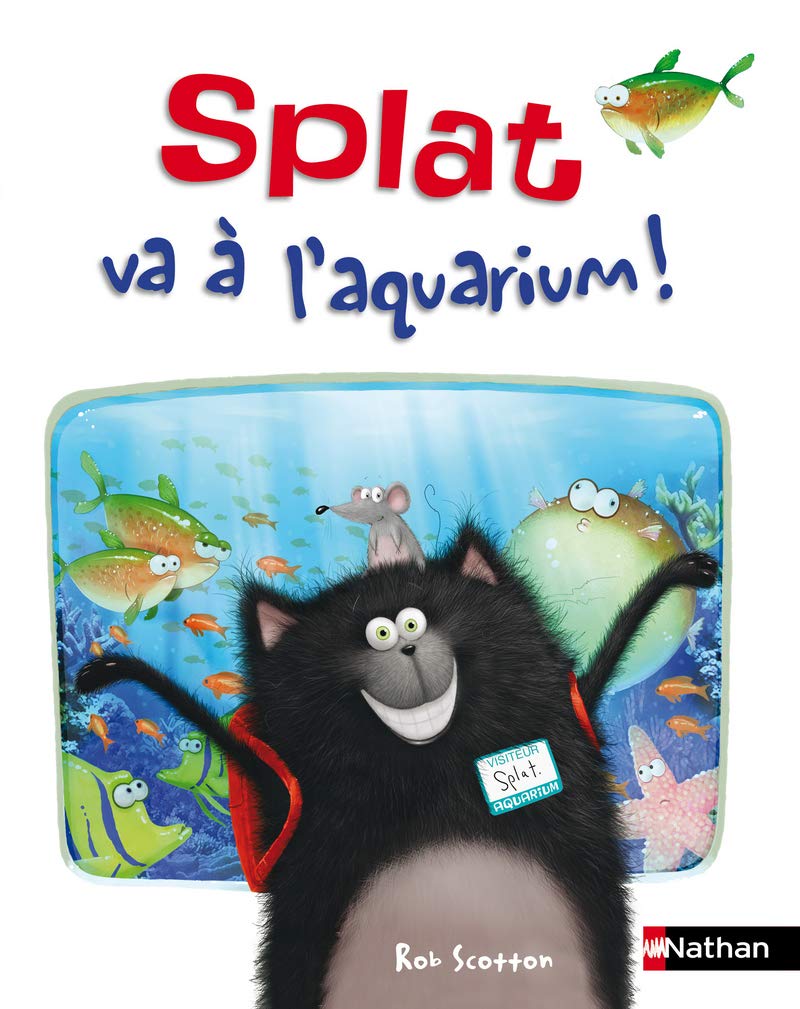 Splat va à l'aquarium ! Album Dès 4 ans 9782092547915