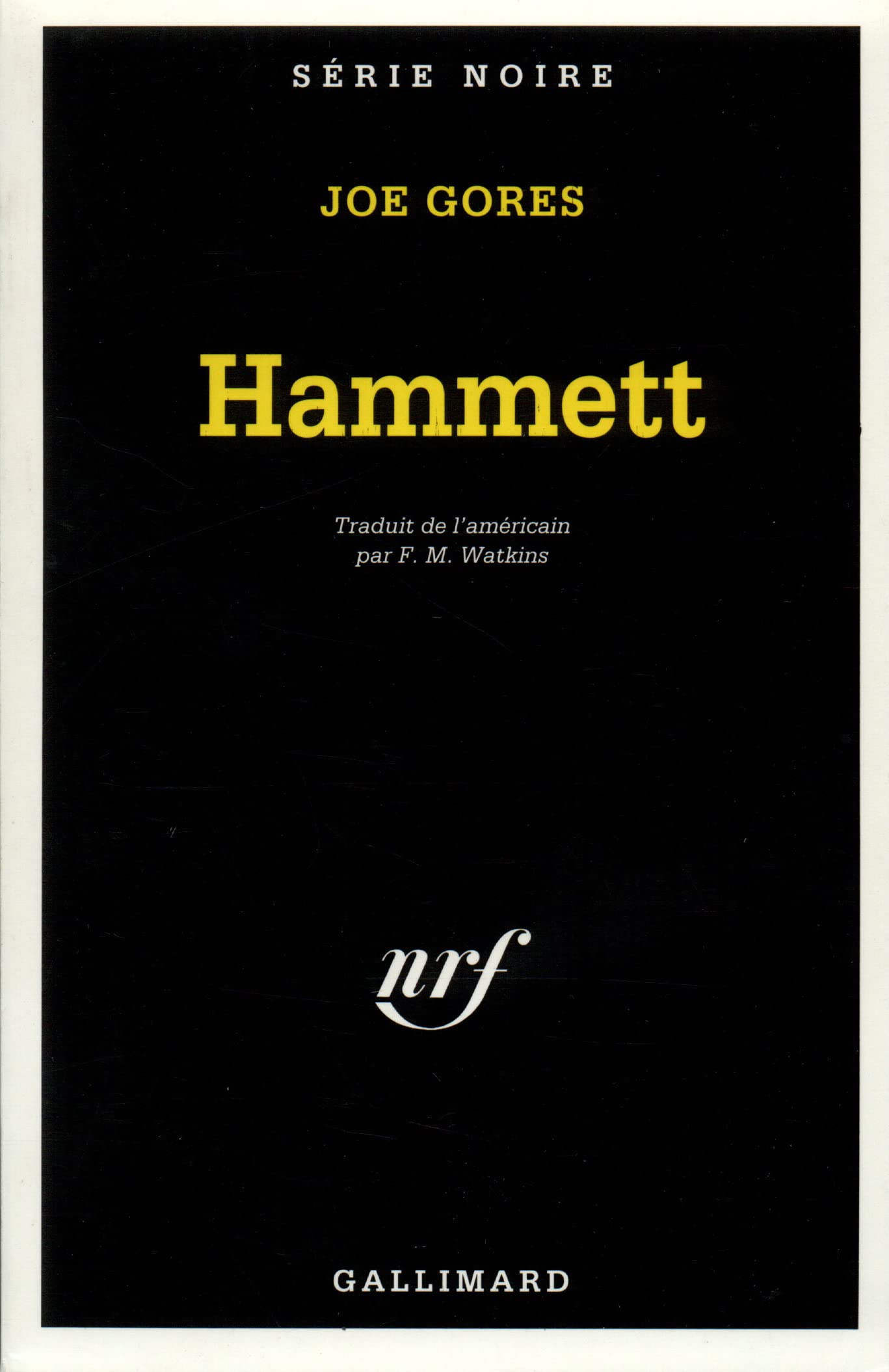 Hammett: UNE ENQUETE DU PRIVE DASHIELL HAMMETT 9782070494842