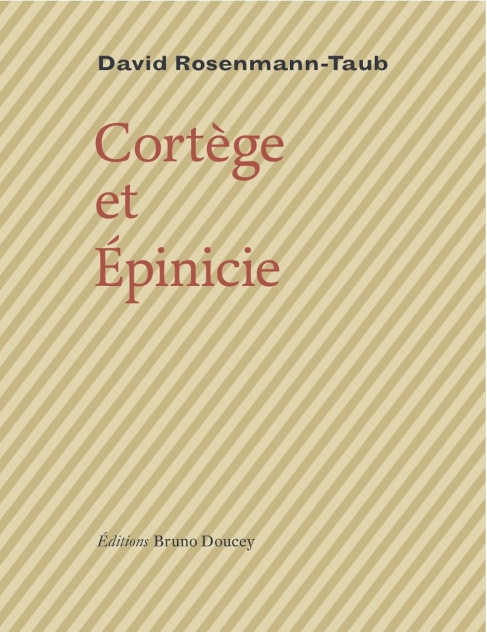Cortège et Epinicie 9782362290206