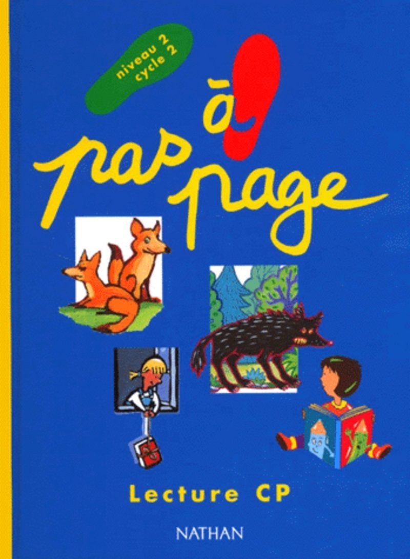 Pas à page, lecture CP, élève 9782091212050