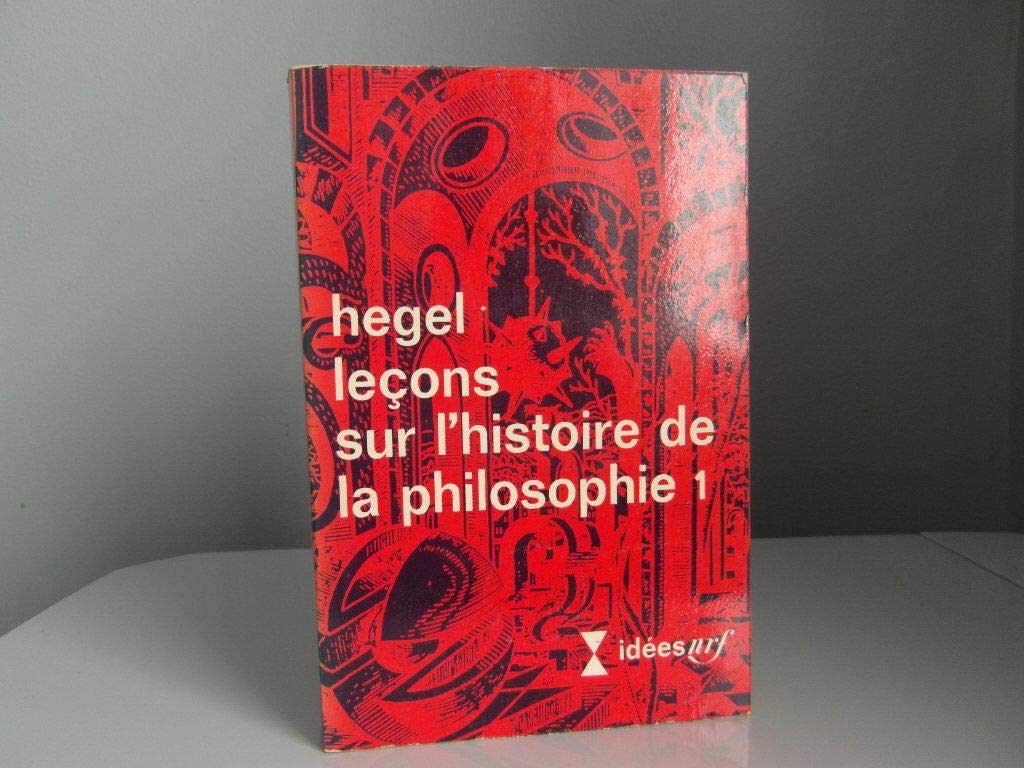 Leçons sur la philosophie de l'histoire