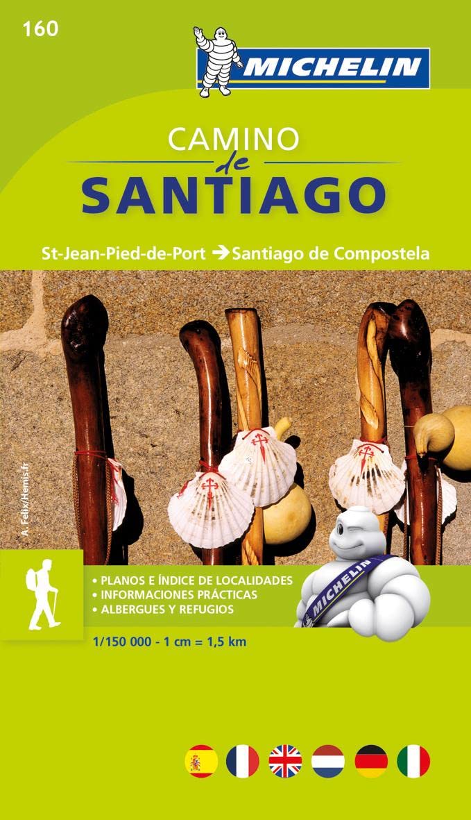 Carte ZOOM Camino de Santiago 9782067148055