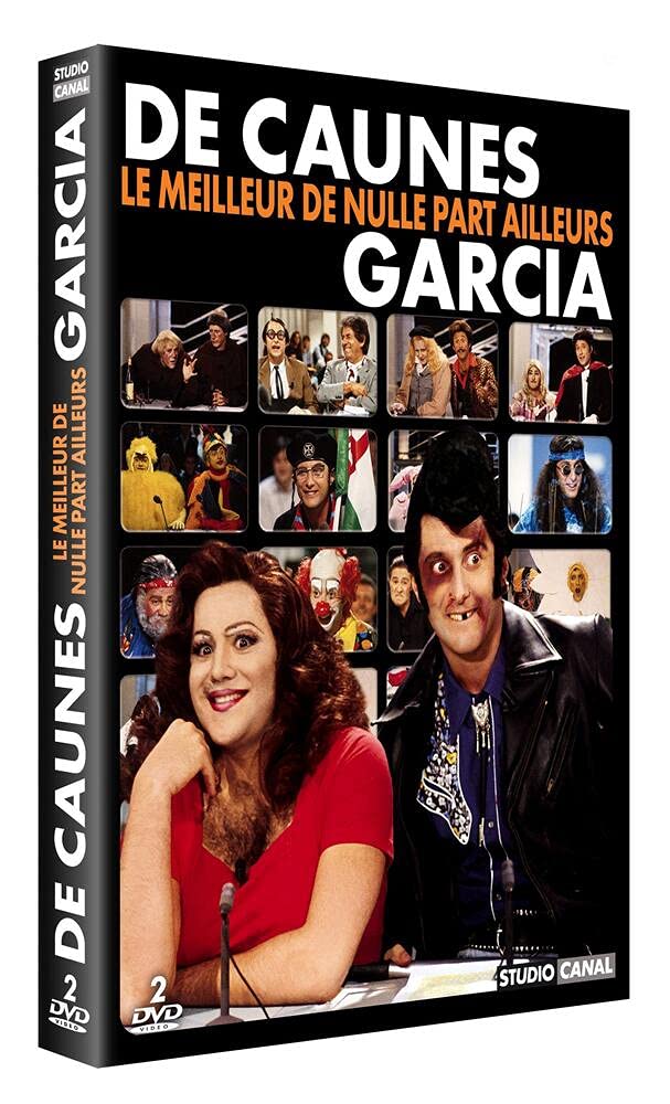 De Caunes-Garcia (coffret 2 DVD) : Le Meilleur de nulle part ailleurs 3259130220537