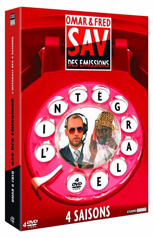 Omar et Fred : SAV des émissions, Saisons 1 à 4 - Coffret 4 DVD 5050582805079