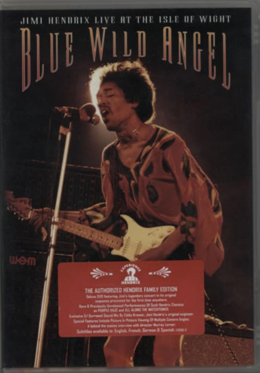 Jimi Hendrix : Blue Wild Angel, Live at The Isle Of Wight 0008811308094