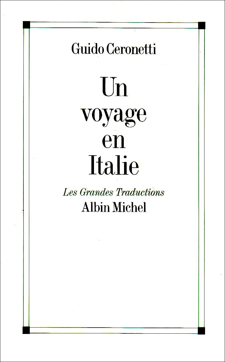 Un voyage en Italie 9782226084811