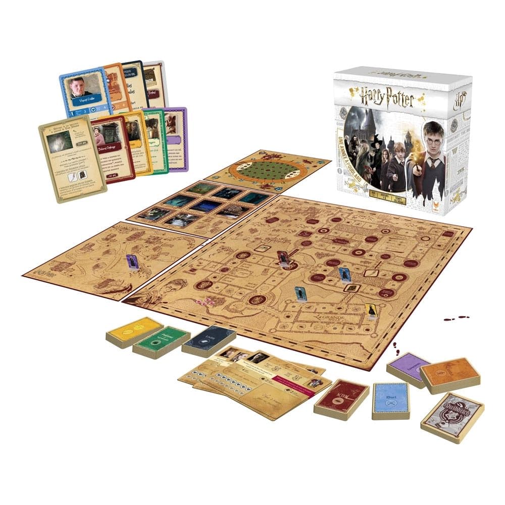 Topi Games | Jeu de Société Harry Potter Une Année à Poudlard | Jeu Stratégique pour Enfants et Familles | 1 à 8 Joueurs | 20-45 Min | Contenu Détaillés | Jeu de Plateau | Idée Cadeau Enfant 7 Ans + 3760089890783