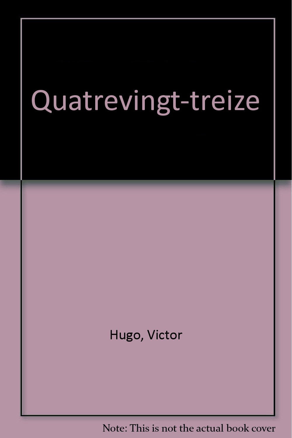 Quatrevingt-treize 9782737000980