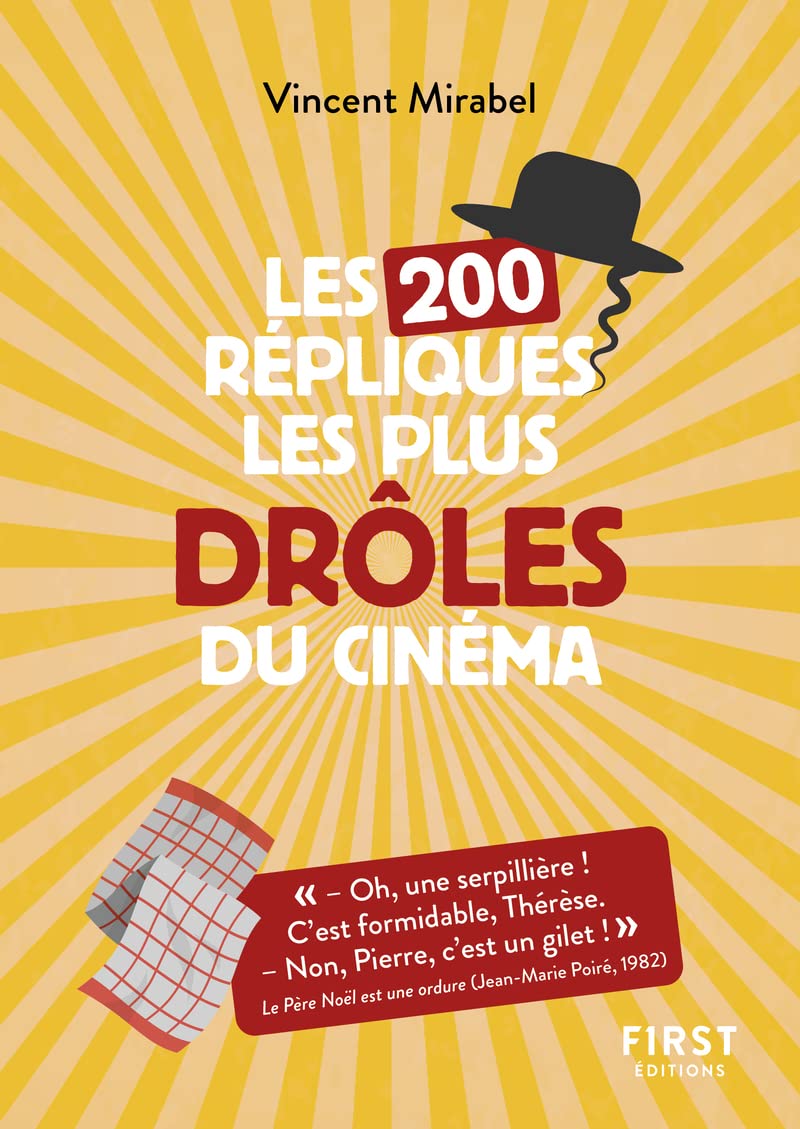 Petit Livre de - 200 répliques les plus drôles du cinéma 9782412080009