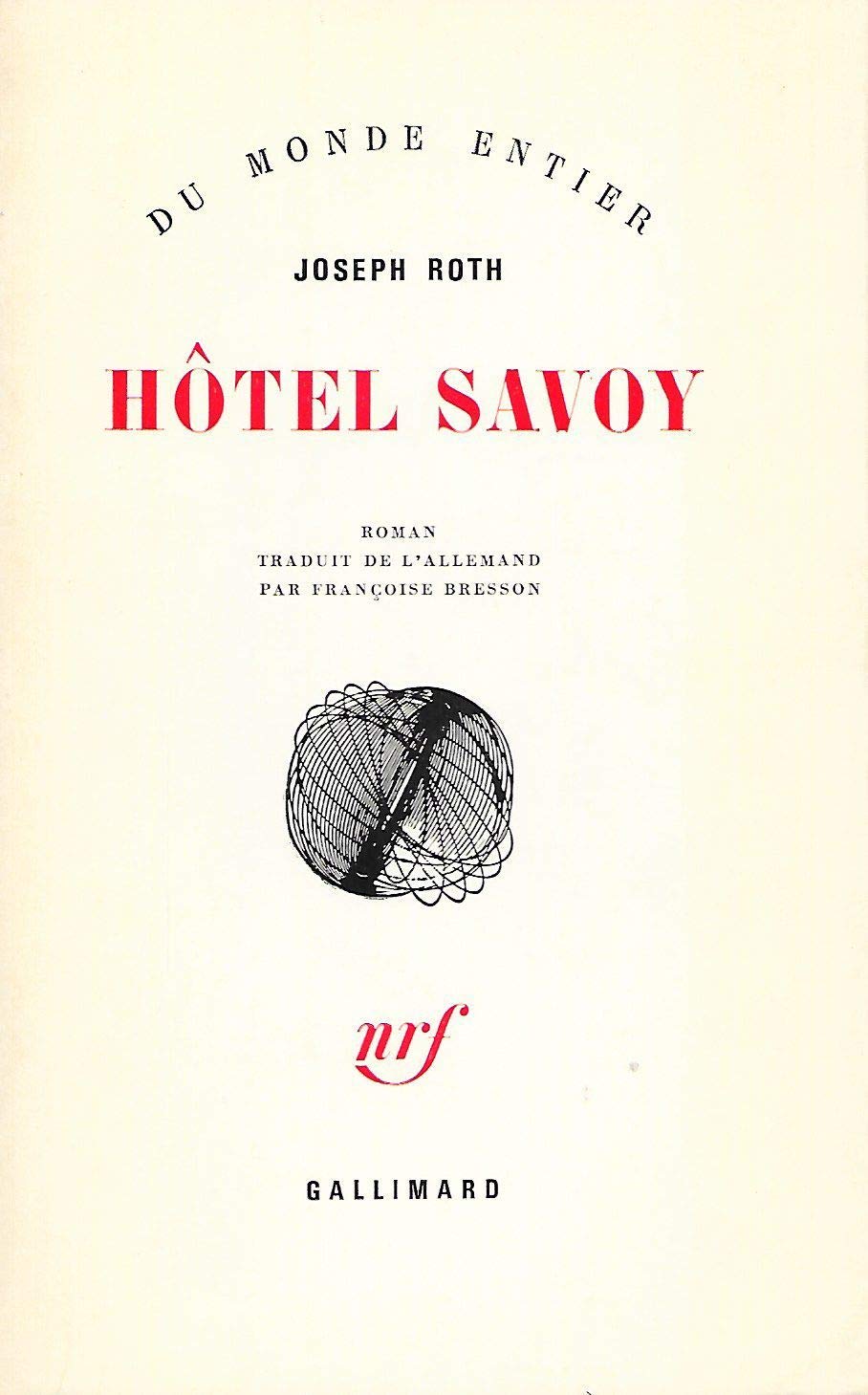 Hôtel Savoy 9782070273386