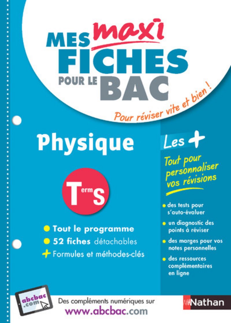 Mes Maxi fiches ABC Physique Terminale S (12) 9782091503868