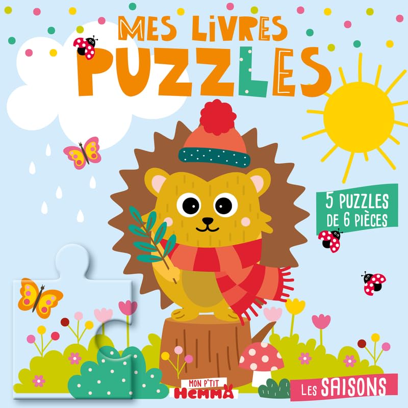 Mon P'tit Hemma - Mes livres puzzles - Les saisons - Dès 3 ans 9782508053214