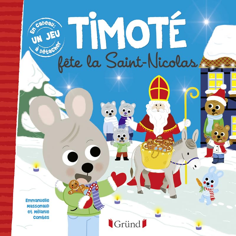 Timoté fête la Saint-Nicolas – Album jeunesse – À partir de 2 ans 9782324025891