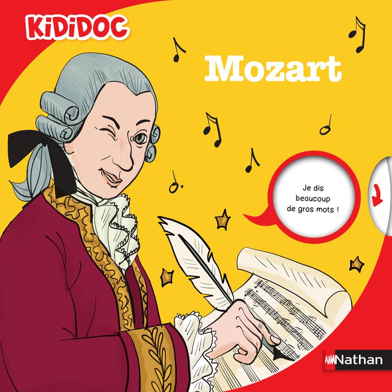 Mozart - Biographie animée - Kididoc - Dès 6 ans 9782095012915