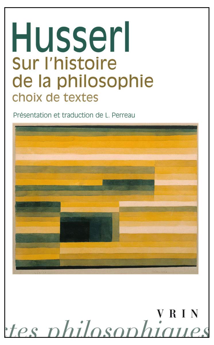 Sur l'histoire de la philosophie: choix de textes 9782711625345