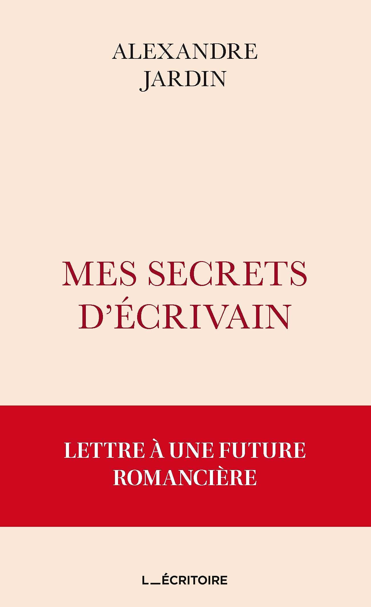 Mes secrets d'écrivain: Lettre à une future romancière 9782383650003