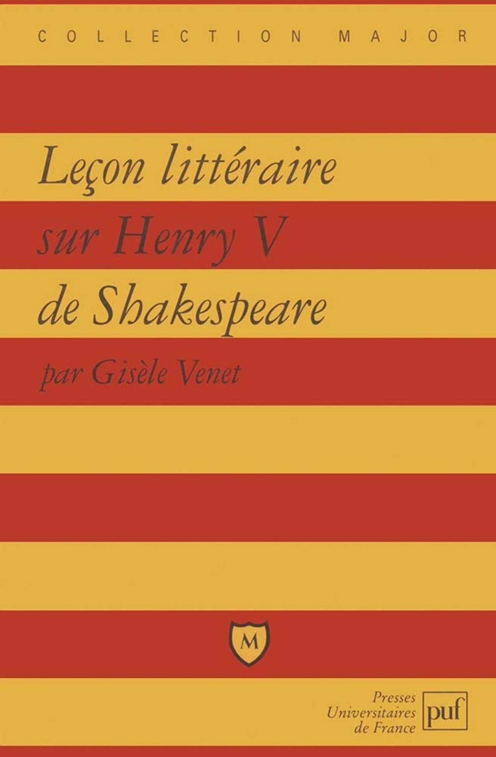 Leçon littéraire sur « Henry V » de Shakespeare 9782130508762