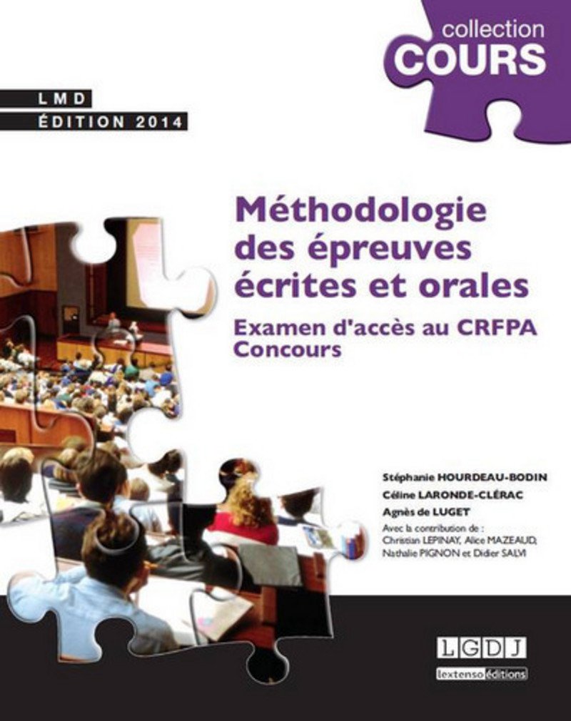 Méthodologie des épreuves écrites et orales des concours 9782275044019