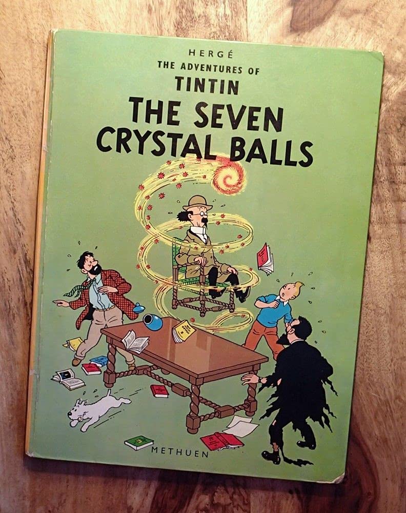 Adventures of Tintin the Seven Crystal Balls 9780416926101
