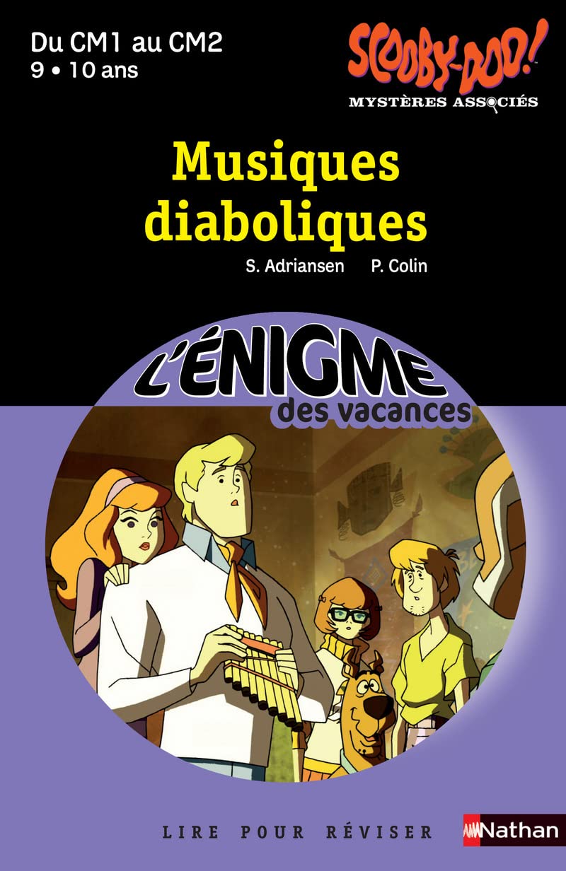 Cahier de vacances - Enigmes Scooby-Doo Musiques Diaboliques CM1 - CM2 9782091891590