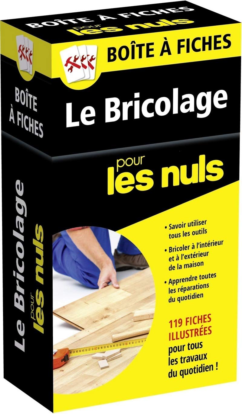 Boîte à fiches - Le Bricolage pour les Nuls 9782754088916