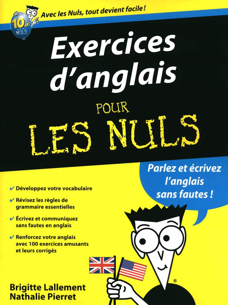 Exercices d'anglais Pour les Nuls 9782754030939